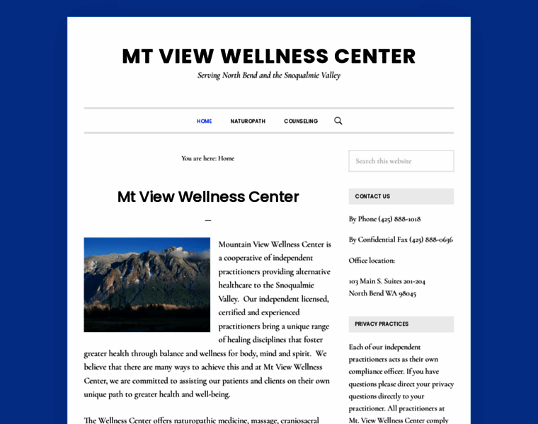 Mtviewwellnesscenter.com thumbnail