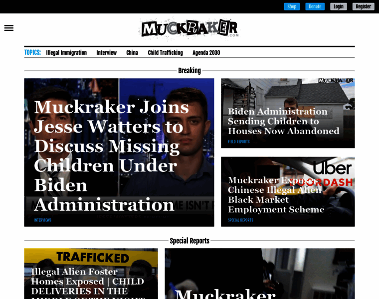 Muckraker.com thumbnail