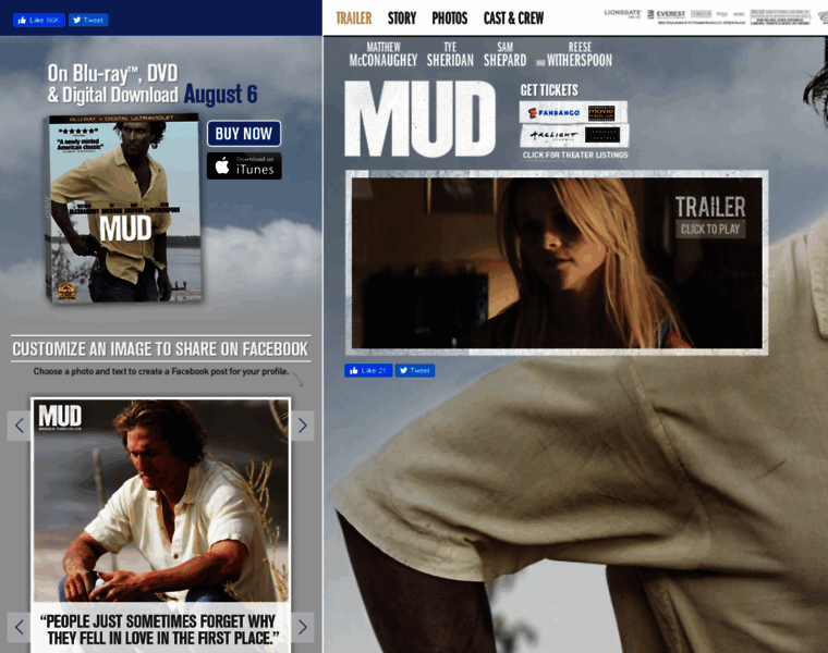 Mud-themovie.com thumbnail