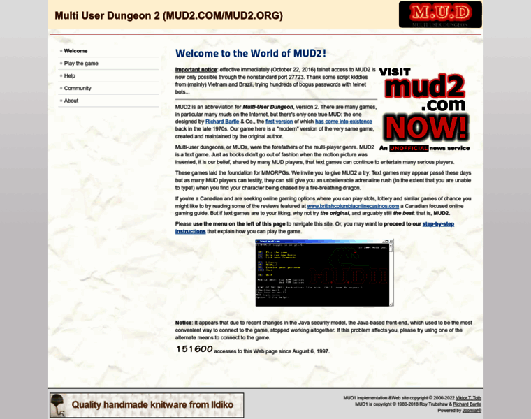 Mud2.com thumbnail