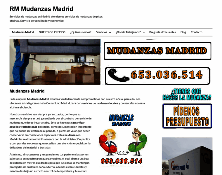 Mudanzasmadridrm.com thumbnail