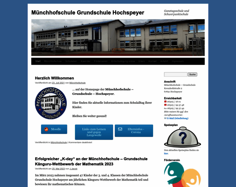 Muenchhofschule.de thumbnail