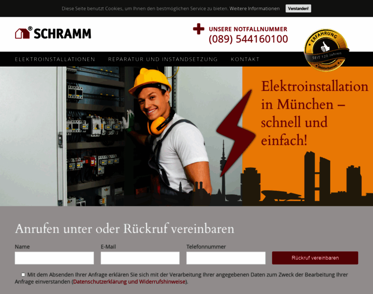 Muenchner-elektriker.de thumbnail