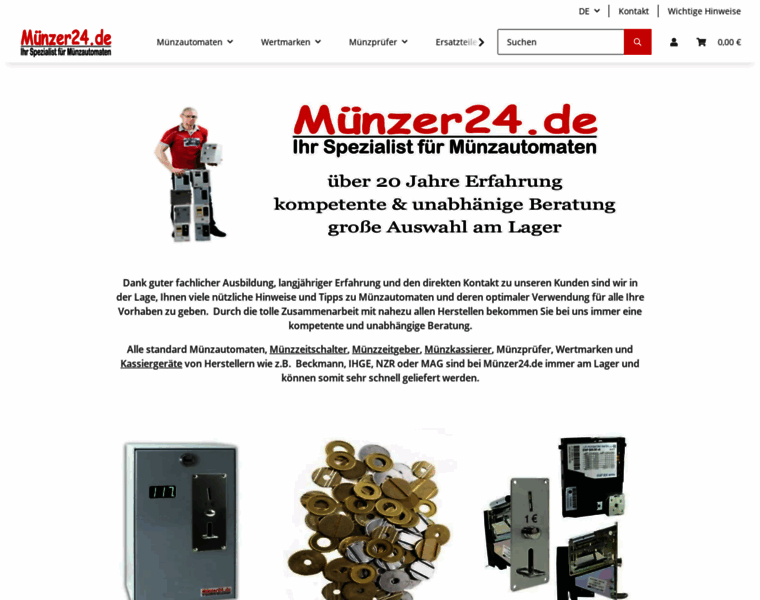 Muenzer24.de thumbnail