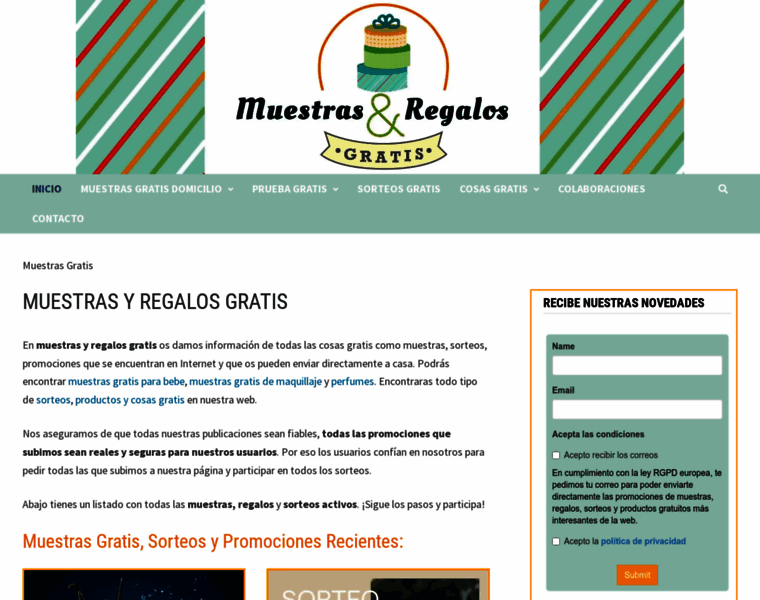 Muestrasyregalosgratis.es thumbnail Muestrasyregalosgratis.es thumbnail