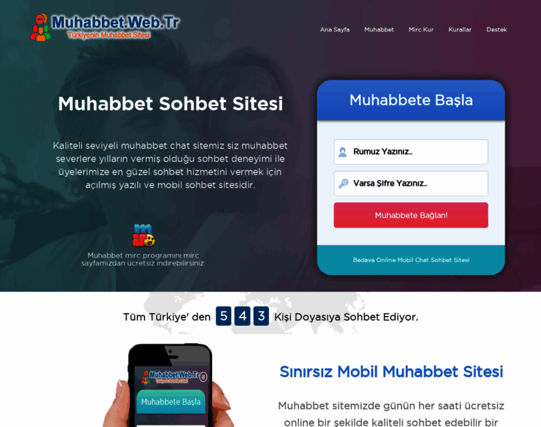 Muhabbet.web.tr thumbnail