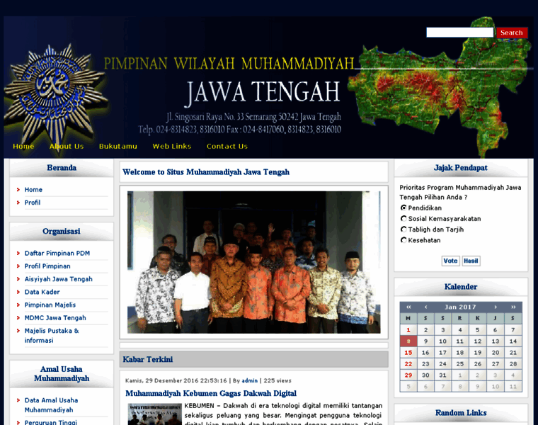 Muhammadiyahjawatengah.org thumbnail
