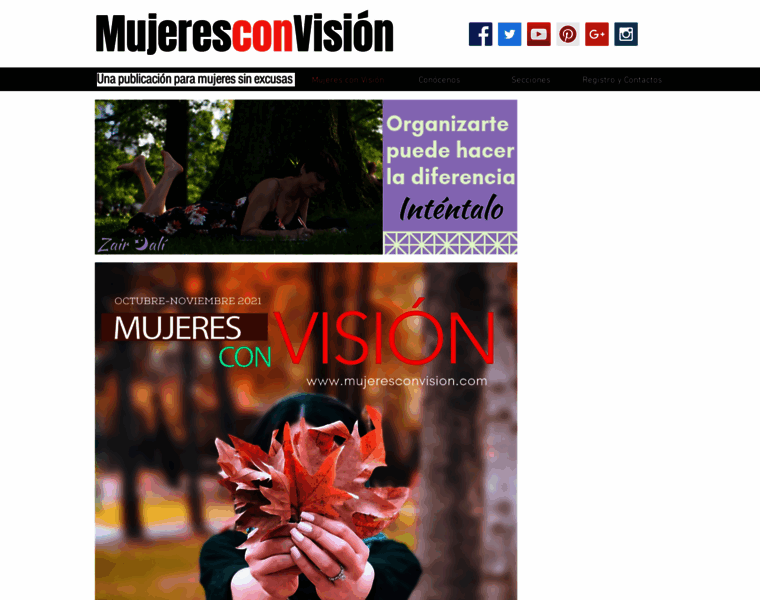 Mujeresconvision.com thumbnail