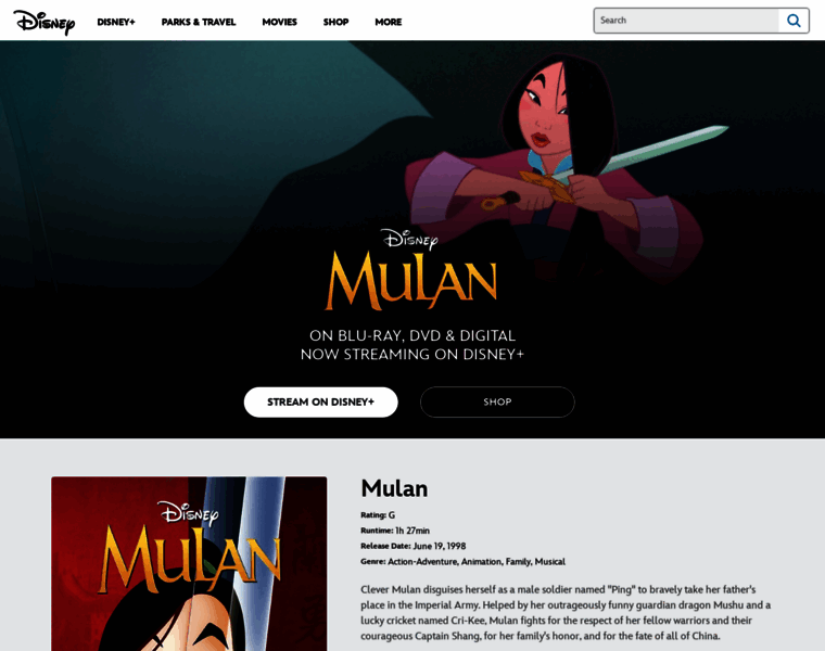 Mulan.com thumbnail
