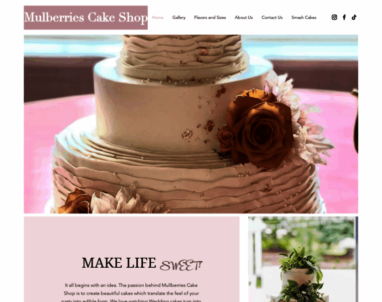 Mulberriescakes.com thumbnail