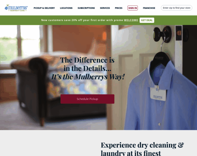 Mulberryscleaners.com thumbnail
