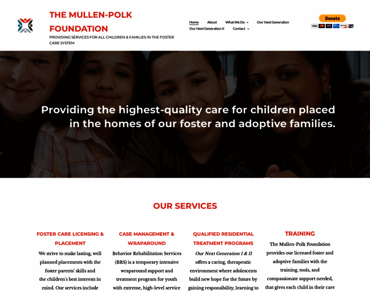 Mullen-polk-foundation.org thumbnail