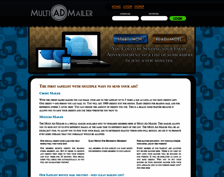 Multiadmailer.com thumbnail