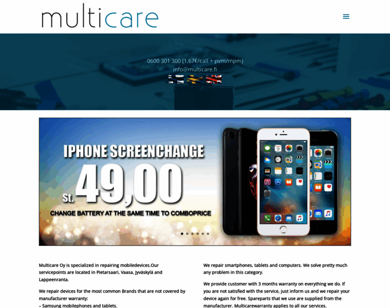 Multicare.fi thumbnail