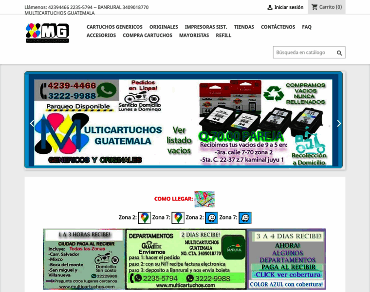 Multicartuchos.com thumbnail