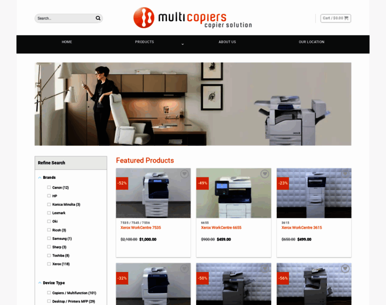 Multicopiers.com thumbnail