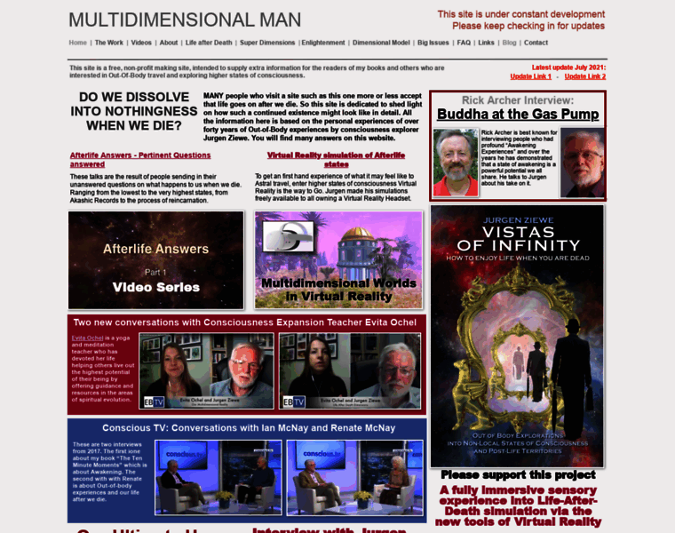 Multidimensionalman.com thumbnail