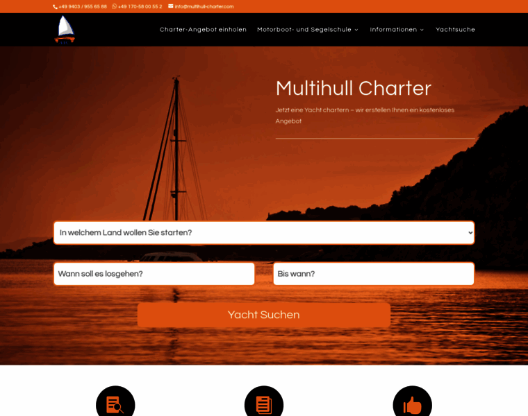 Multihull-charter.com thumbnail
