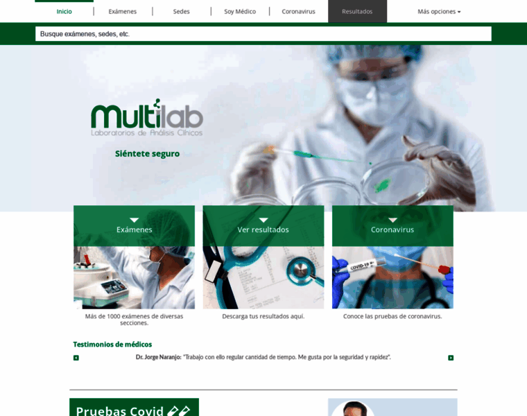 Multilab.com.pe thumbnail