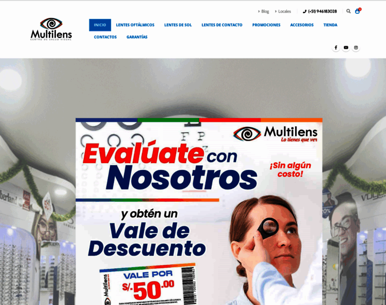 Multilens.com.pe thumbnail