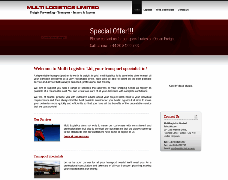 Multilogistics.co.uk thumbnail