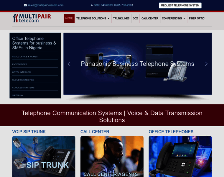 Multipairtelecom.com thumbnail