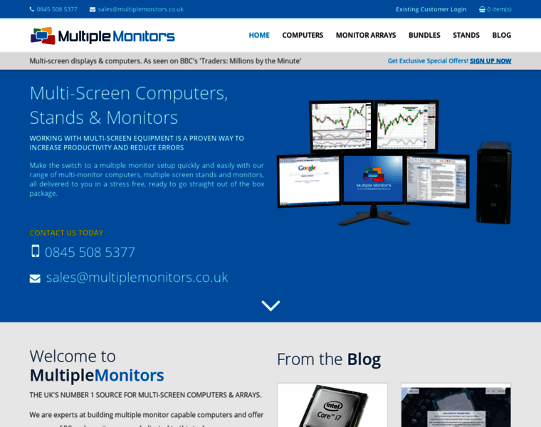 Multiplemonitors.co.uk thumbnail