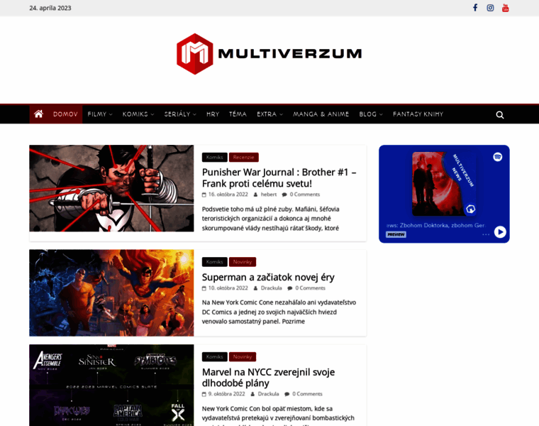 Multiverzum.sk thumbnail
