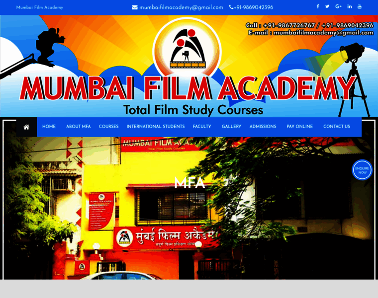 Mumbaifilmacademy.net thumbnail