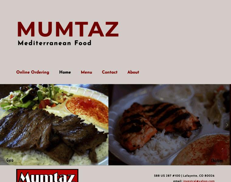 Mumtazfood.com thumbnail