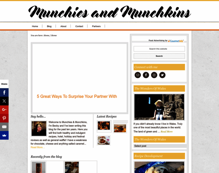 Munchiesandmunchkins.com thumbnail