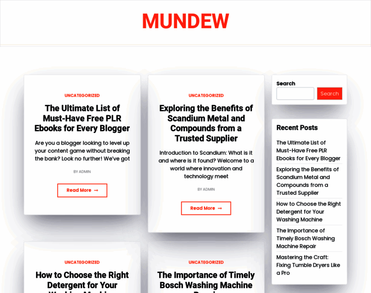 Mundew.us thumbnail