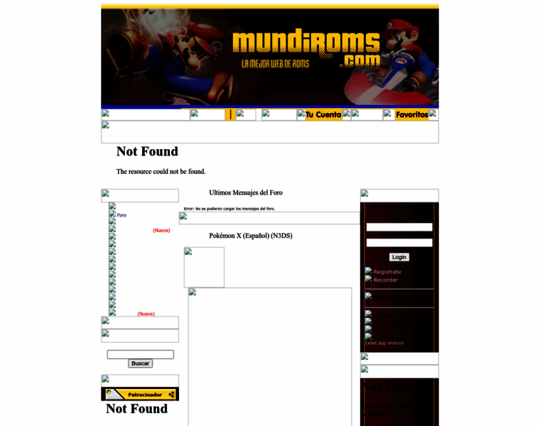 Mundiroms.com thumbnail