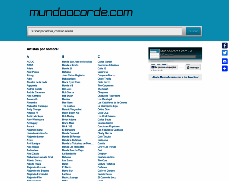 Mundoacorde.com thumbnail