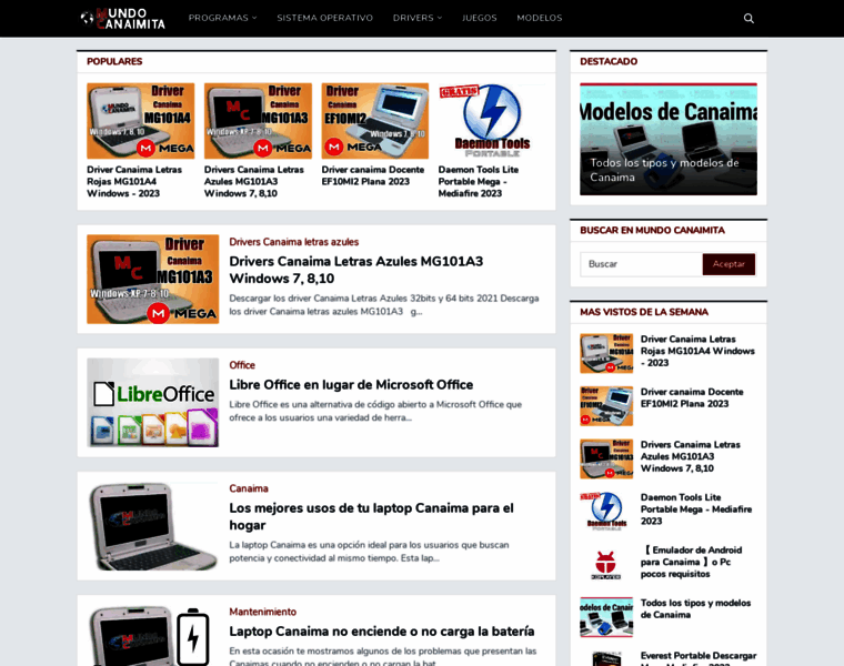 Mundocanaimita.xyz thumbnail