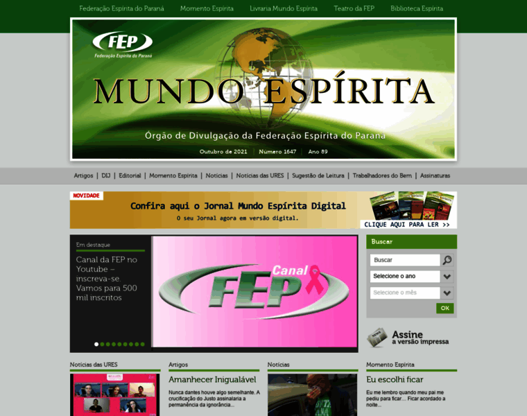Mundoespirita.com.br thumbnail