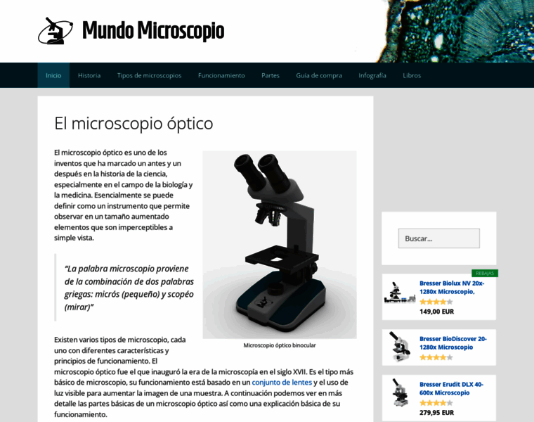 Mundomicroscopio.com thumbnail