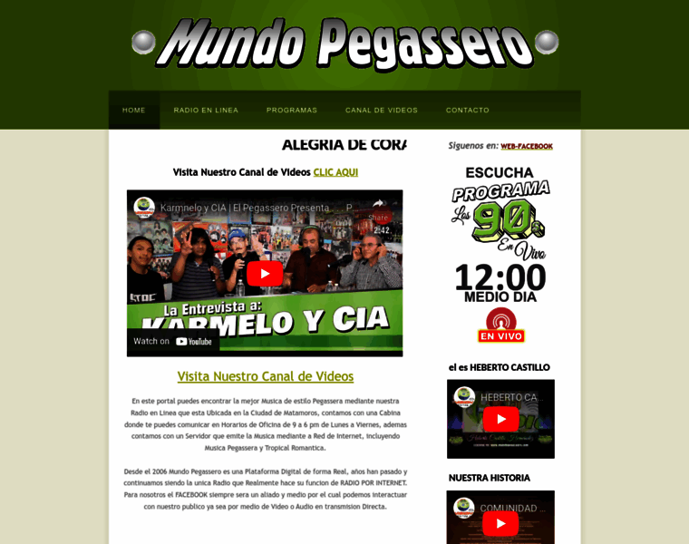Mundopegassero.com thumbnail