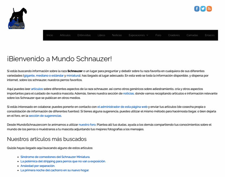 Mundoschnauzer.com thumbnail