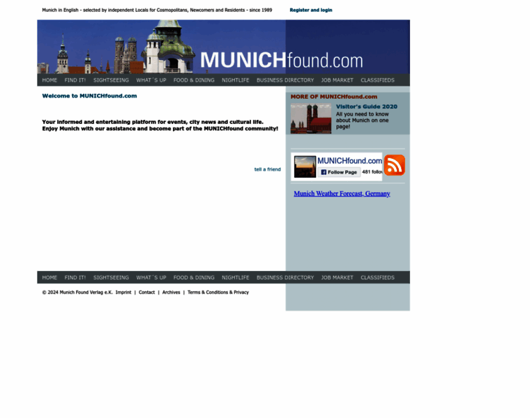 Munichfound.com thumbnail