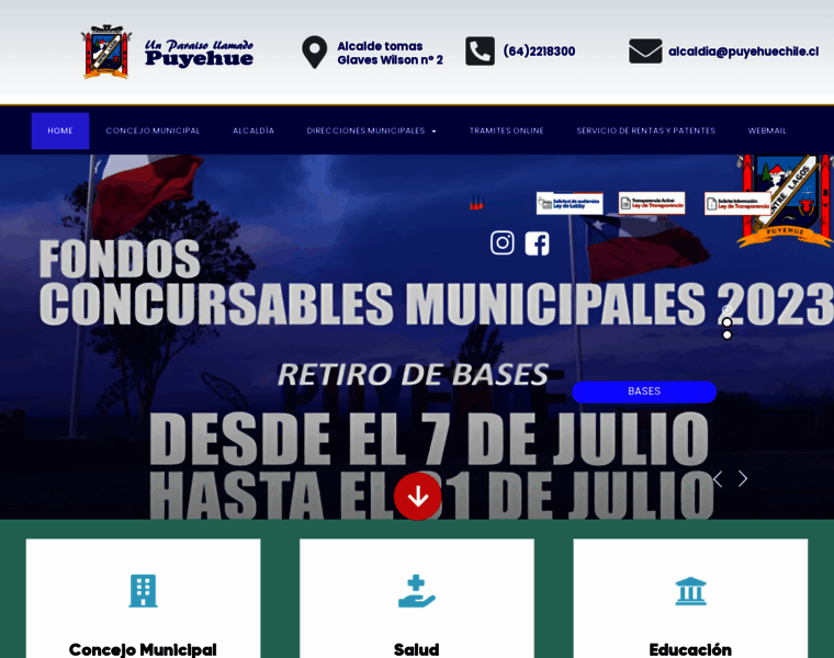 Municipalidaddepuyehue.cl thumbnail