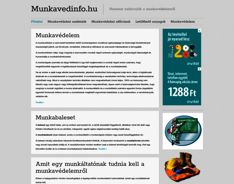 Munkavedinfo.hu thumbnail