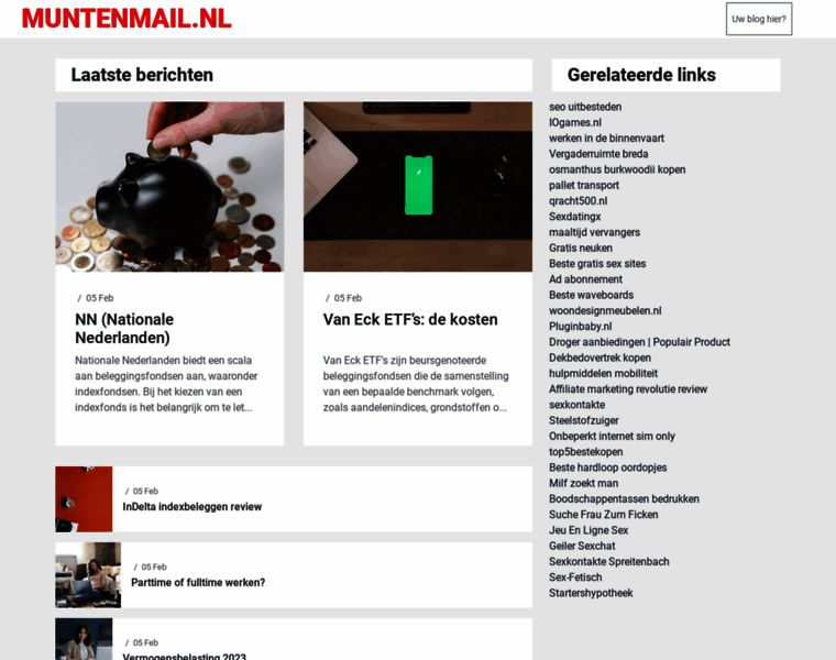 Muntenmail.nl thumbnail