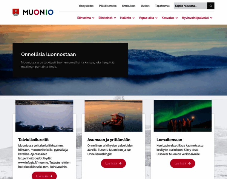 Muonio.fi thumbnail