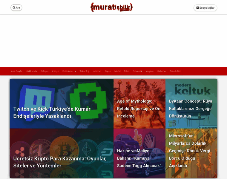 Muratisbilir.com.tr thumbnail