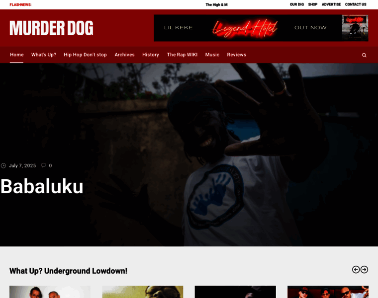 Murderdog.com thumbnail