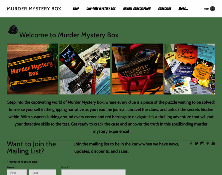 Murdermysterybox.com thumbnail