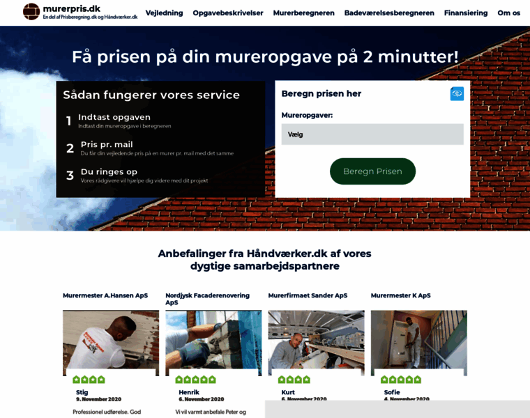 Murerpris.dk thumbnail Murerpris.dk thumbnail