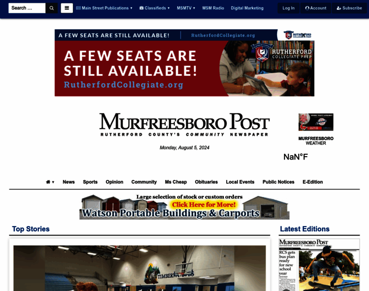 Murfreesboropost.com thumbnail