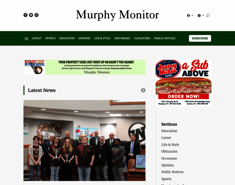 Murphymonitor.com thumbnail